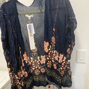 Beach cover up or loose cardigan